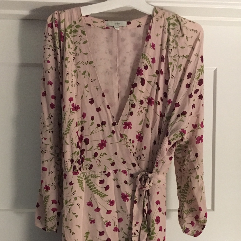 Joie floral wrap Dress